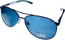 Load image into Gallery viewer, Fila Mens Gunmetal Aviator Metal Sunglass SF9632. 568 Fila
