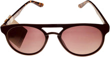 Load image into Gallery viewer, Fila Mens Brown Tortoise Gold Front Soft Round Sunglass SF9284 Z94 Fila
