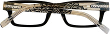 Load image into Gallery viewer, Converse Mens Plastic Rectangle Eyewear Frame Black A079 47mm
