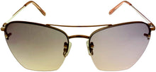 Load image into Gallery viewer, Isaac Mizrahi Womens Gunmetal Rimless Square Sunglass IM31252 GU
