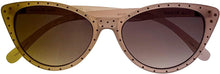 Load image into Gallery viewer, Isaac Mizrahi Womens Rose Plastic Cateye Sunglass IM31254 RO Isaac Mizrahi
