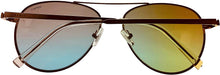 Load image into Gallery viewer, Esprit Women's Sunglasses Gold Metal Aviator ET39095. 547
