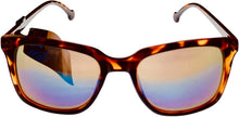 Load image into Gallery viewer, Converse Mens Tortoise Square Sunglass, Blue Flash Lens H072
