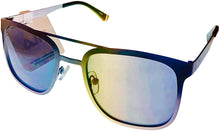 Load image into Gallery viewer, Fila Mens Matte Gunmetal Rectangle Metal Sunglass SF9949 627 Fila
