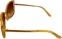 Load image into Gallery viewer, Isaac Mizrahi Womens Crystal Brown Square Plastic Sunglass IM31253 BR
