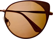 Load image into Gallery viewer, Isaac Mizrahi Womens Dark Brown Metal Cateye Sunglass IM31263 BR Isaac Mizrahi
