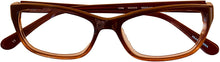 Load image into Gallery viewer, Cosmopolitan Women's Brown Plastic Rectangle Eyewear Frame C906 52mm Cosmopolitan
