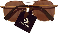Load image into Gallery viewer, Converse Mens Soft Round Dark Gunmetal Metal Sunglass, Flash Lens H099 Converse
