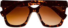 Load image into Gallery viewer, Isaac Mizrahi Womens Tortoise Brown Square Plastic Sunglass IM31255 BR Isaac Mizrahi
