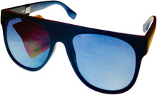 Load image into Gallery viewer, Converse Mens Flat Straight Top Brow Plastic Matte Navy Sunglass, Gradient Lens H104 Converse
