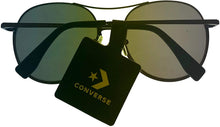 Load image into Gallery viewer, Converse Mens Soft Round Dark Gunmetal Metal Sunglass, Flash Lens H099
