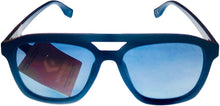 Load image into Gallery viewer, Converse Mens Matte Navy Plastic Rectangle Top Brow Aviator Sunglass, Brown Lens H108 Converse
