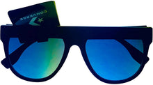 Load image into Gallery viewer, Converse Mens Flat Straight Top Brow Plastic Matte Navy Sunglass, Gradient Lens H104 Converse
