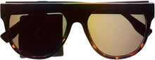 Load image into Gallery viewer, Converse Mens Flat Straight Top Brow Plastic Black Tortoise Sunglass, Smoke Lens H104 Converse
