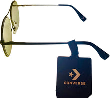Load image into Gallery viewer, Converse Mens Soft Round Dark Gunmetal Metal Sunglass, Flash Lens H099
