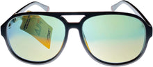Load image into Gallery viewer, Fila Mens Plastic Matt Gray Rectangle Aviator Sunglass, Flash Lens SF9339. V65V Fila
