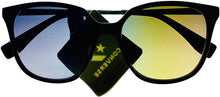Load image into Gallery viewer, Converse Mens Black Soft Square Plastic Sunglass, Gradient Lens H113
