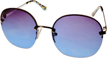 Load image into Gallery viewer, Isaac Mizrahi Womens Silver Round Rimless Sunglass IM31265 SI Isaac Mizrahi
