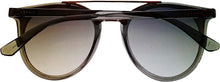 Load image into Gallery viewer, Esprit Grey Fade Plastic Round Plastic Sunglass, Smoke Gradient Lens, ET39101 505
