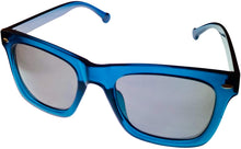 Load image into Gallery viewer, Converse Mens Teal Plastic Soft Square Sunglass, Smoke Lens H071
