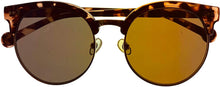 Load image into Gallery viewer, Converse Mens Soft Round Tortoise Metal Sunglass, Flash Lens H083 Converse
