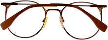 Load image into Gallery viewer, Converse Mens Soft Round Metal Red Silver Eyewear Frame Q205 50mm
