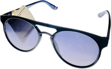 Load image into Gallery viewer, Fila Mens Black Blue Gold Front Soft Round Sunglass SF9284 Z42 Fila
