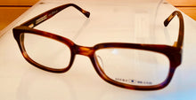 Load image into Gallery viewer, Lucky Brand Mens Ophthalmic Eyeglass Rectangle Brown Plastic D502 50mm

