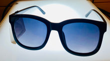 Load image into Gallery viewer, Lucky Brand Womens Plastic Black Large Square Sunglass, Gradient Lens D2006
