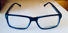 Load image into Gallery viewer, Lucky Mens Ophthalmic Blue Soft Rectangle Plastic Frame D401 55mm
