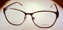 Load image into Gallery viewer, Jones New York Brown Unisex Metal Soft Cat Eye Eyewear Frame, J488. 55mm
