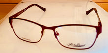 Load image into Gallery viewer, Lucky Brand Mens Red Soft Rectangle Metal Frame Tides 54mm
