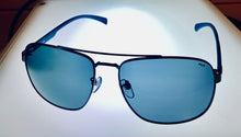 Load image into Gallery viewer, Fila Matte Brown Mens Metal Aviator Sunglass, Polarized Smoke Lens SF8493. 627P
