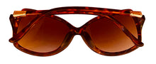 Load image into Gallery viewer, Kenneth Cole Reaction Tortoise Rectangle Womens Plastic Sunglass, KC1408. 52F
