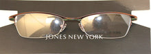 Load image into Gallery viewer, Jones New York Women Rectangle Rimless Metal Black J434 50mm
