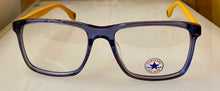 Load image into Gallery viewer, Converse Mens Blue Crystal Soft Rectangle Plastic Frame A236. 54mm

