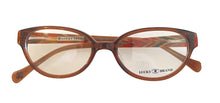 Load image into Gallery viewer, Lucky Brand Womens Ophthalmic Eyeglass Rectangle Sunrise Brown Plastic 52mm
