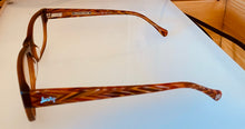 Load image into Gallery viewer, Lucky Mens Ophthalmic Brown Soft Rectangle Plastic Frame PCH 52mm
