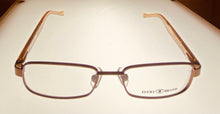 Load image into Gallery viewer, Lucky Brand Mens Ophthalmic Eyeglass Rectangle Brown Metal Zipper 47mm

