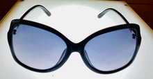 Load image into Gallery viewer, Kenneth Cole Reaction Black Rectangle Womens Plastic Sunglass, KC1408. 1B
