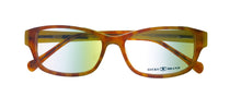 Load image into Gallery viewer, Lucky Brand Mens Eyeglass Rectangle Plastic Porter Blonde Tortoise 53mm
