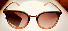 Load image into Gallery viewer, Lucky Brand Womens Grey Peach Gradient Plastic Square Sunglass, Pico
