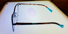Load image into Gallery viewer, Lucky Mens Ophthalmic Soft Rectangle Black Metal Frame. D509 54mm
