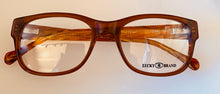 Load image into Gallery viewer, Lucky Mens Ophthalmic Brown Soft Rectangle Plastic Frame PCH 52mm
