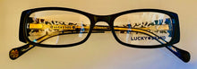 Load image into Gallery viewer, Lucky Brand Womens Black Ophthalmic Soft Rectangle Plastic Michelle 51mm
