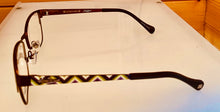 Load image into Gallery viewer, Lucky Brand Mens Brown Soft Rectangle Metal Frame Tides 54mm
